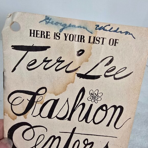 Terri Lee Doll Catalog Lot 1950s Halloween Pamphlet Ephemera Booklets Paperwork - Picture 11 of 16